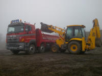 Loading up with topsoil