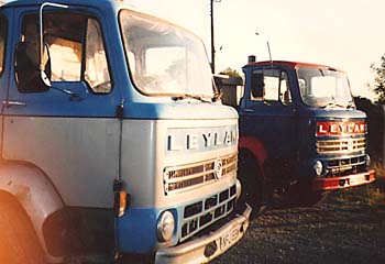 The first lorries