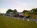 Lorries outside Milford Haven refinery